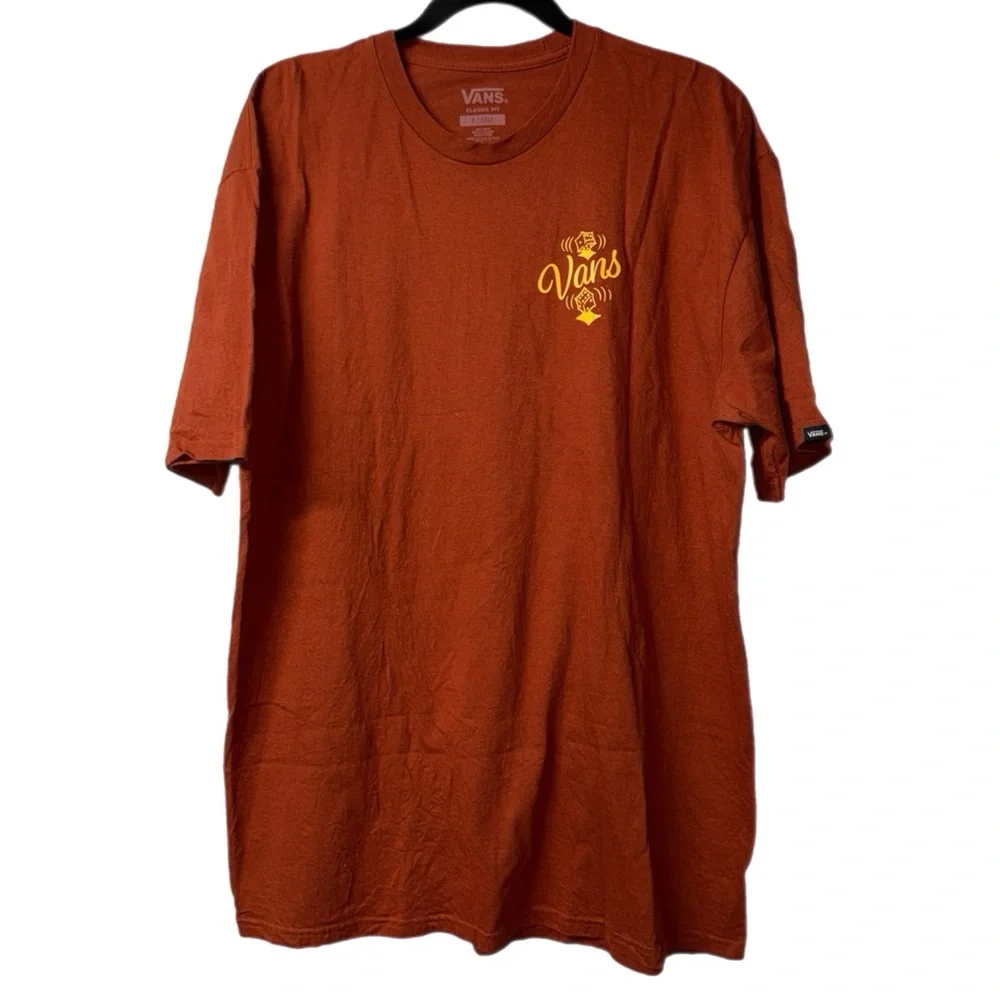 Vans “Off The Wall” Graphic Tee‎ - 66 Club Dice Design - Classic Fit - Size XL